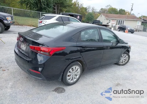 2020 Hyundai Accent Se из США, поврежденный, VIN 3KPC24A68LE109898